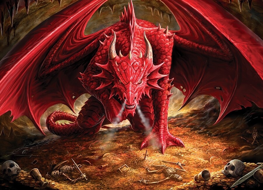 Dragon's Lair - 1000 Piece Cobble Hill Puzzle