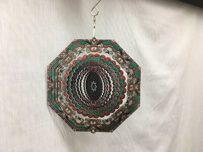 Octagon Mandala Small - Wind Spinner