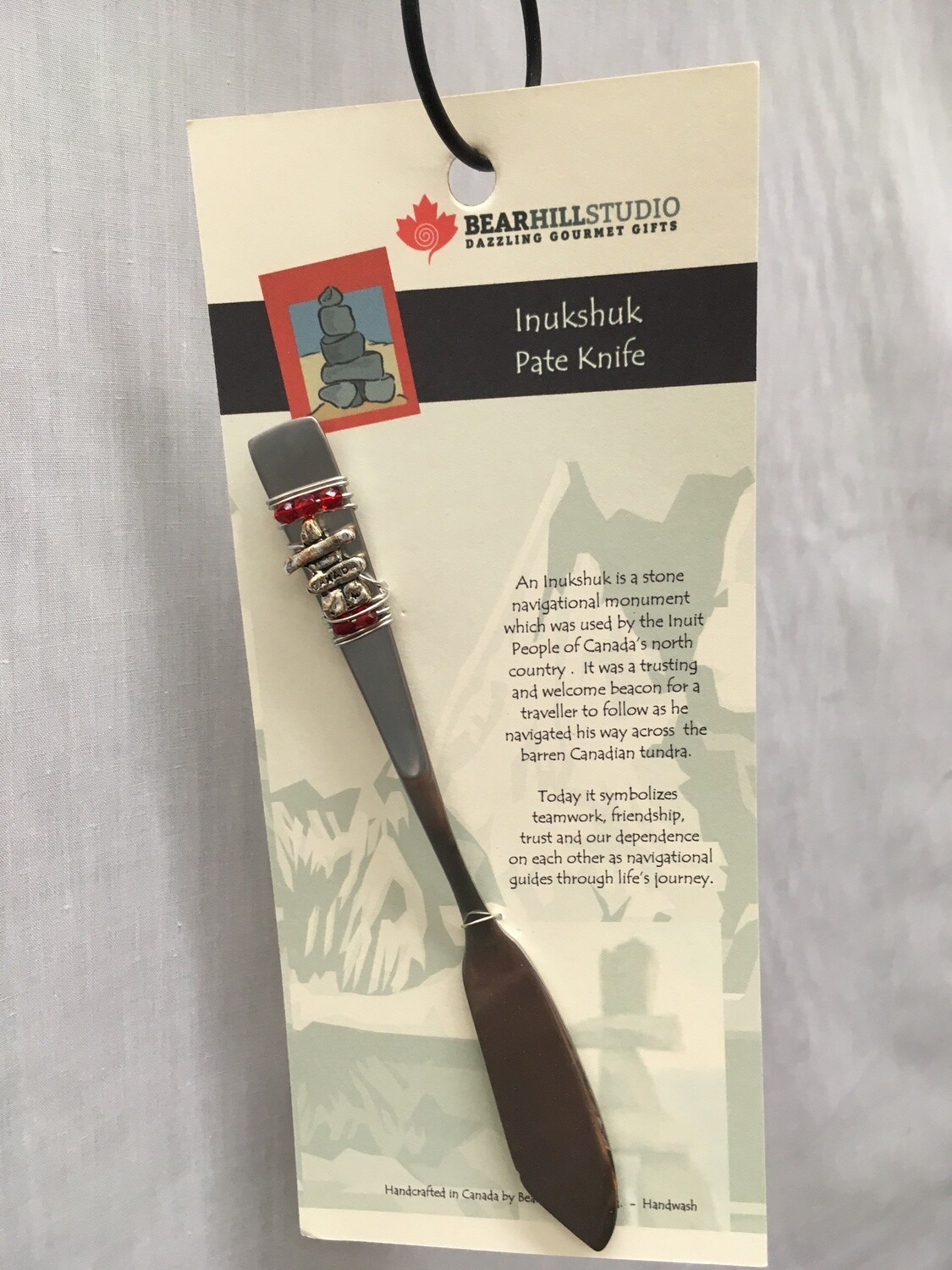 Pate Knife Inukshuk - Canadian Handcrafted