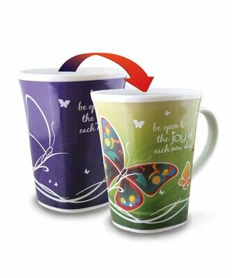 Joy Colour Changing Mug - Be open to the joy of each new day