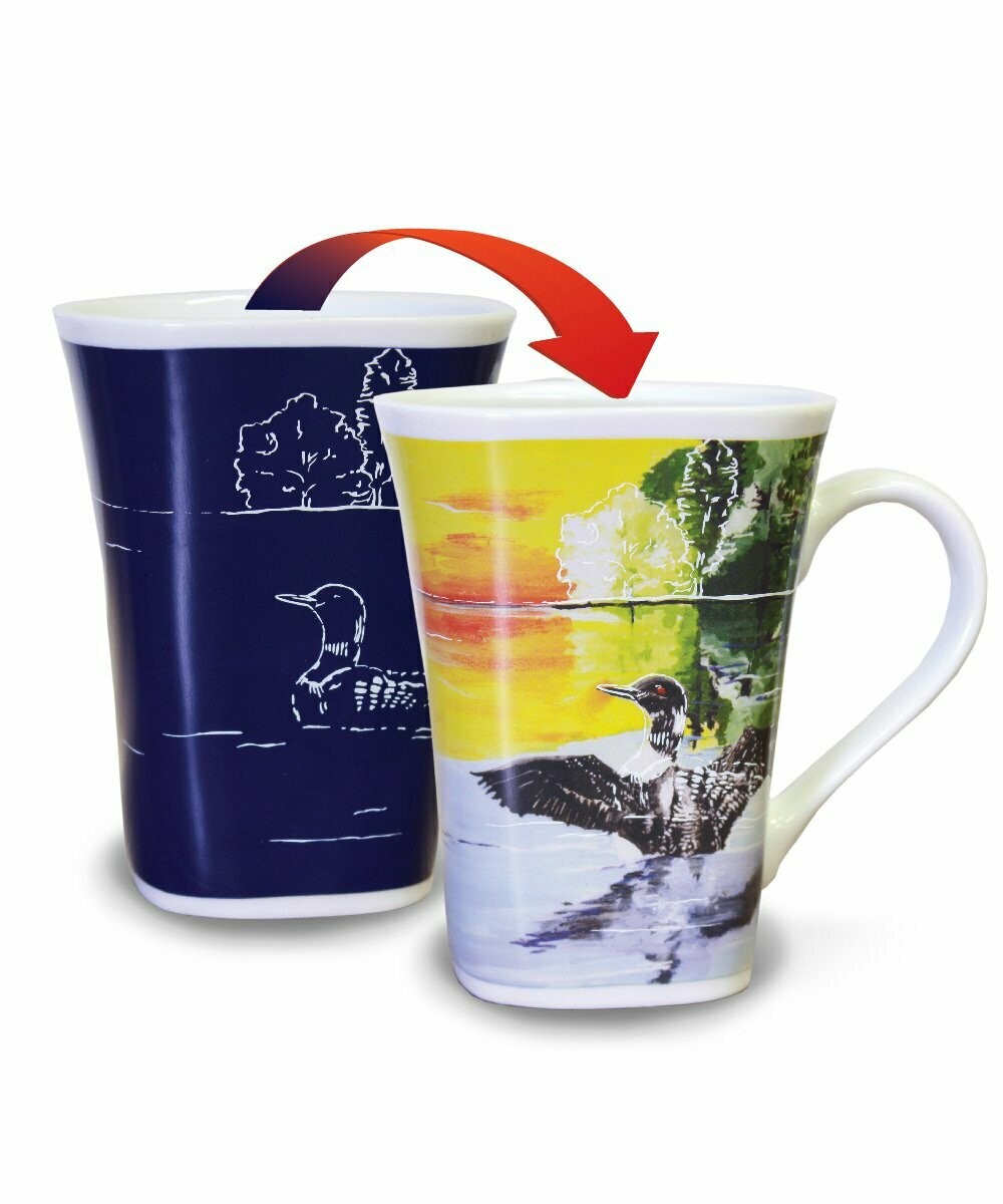 Loon Colour Changing Mug - Canadian Images Wildlife Edition