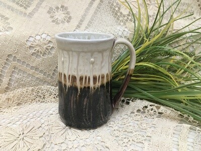Large Mug, Cream Ash - Parsons Dietrich Pottery - Handmade Canadian