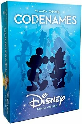 Codenames, Disney - Party/Family Game -  2 - 8 players,  Ages 8 and up