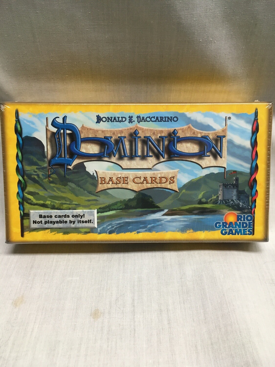 Dominion Base Cards - Can be used with any expansion to make a complete game - (Not a game on their own)