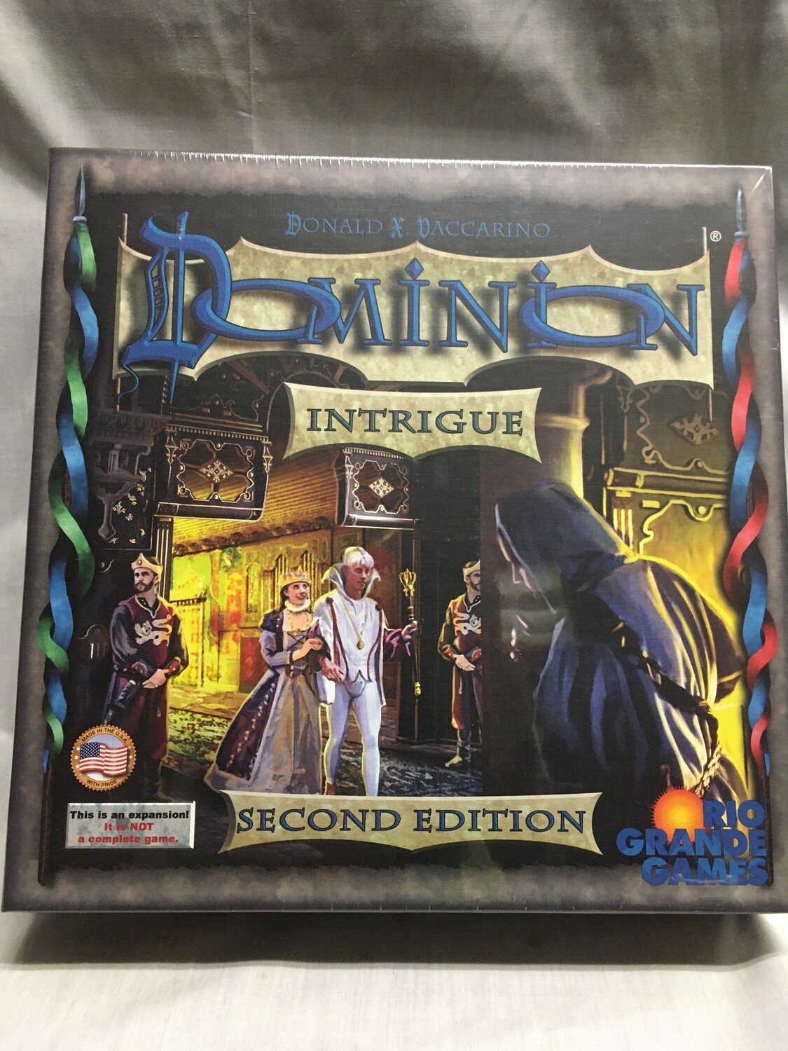 Dominion - Intrigue Expansion - Second Edition (This is not a stand alone game - MUST be played with base game or base cards sold separately)