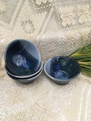 Mini Dip Bowl, Ocean Blue - Pavlo Pottery - Canadian Handmade