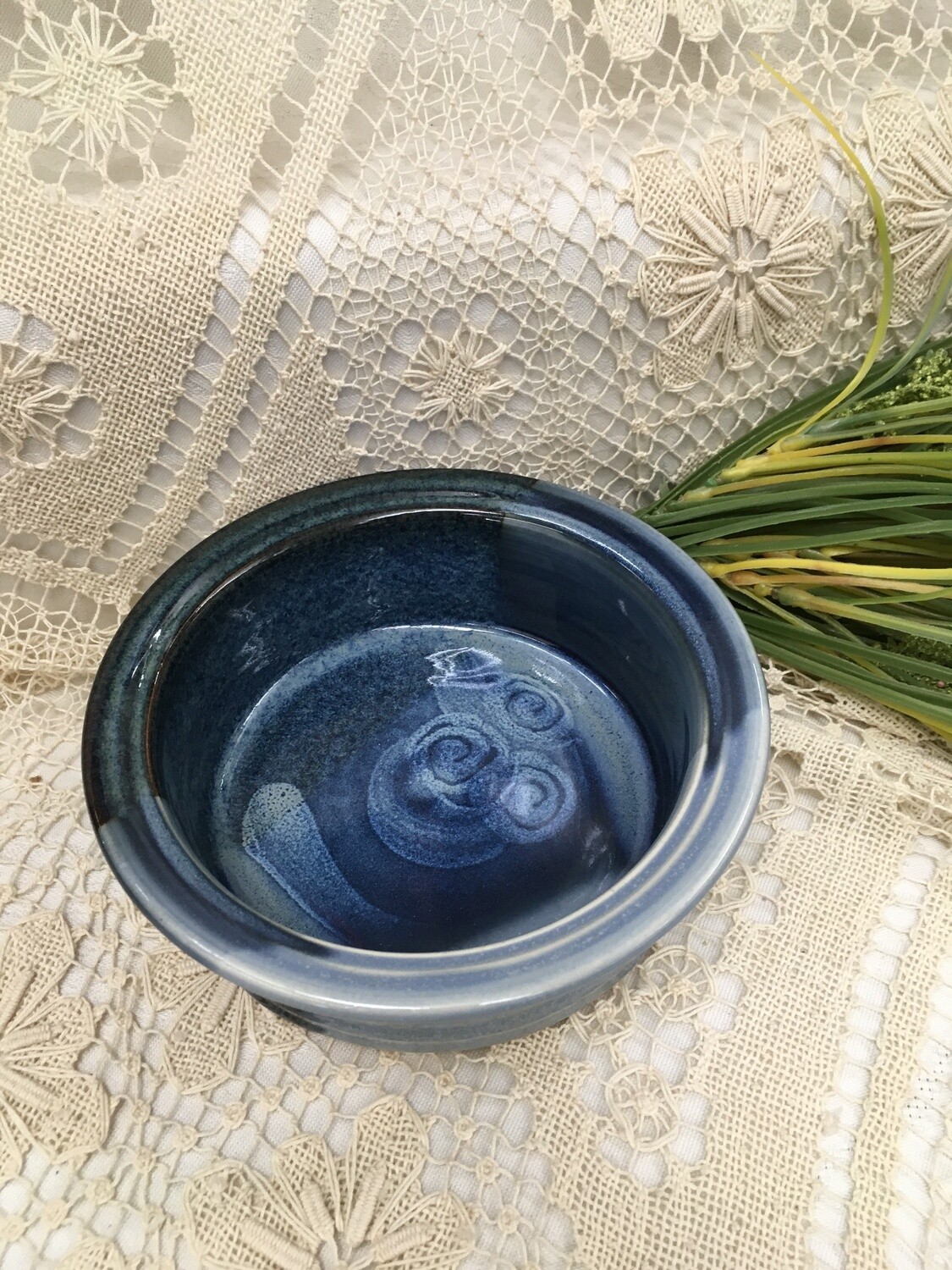 Brie Baker, Ocean Blue - Pavlo Pottery - Canadian Handmade