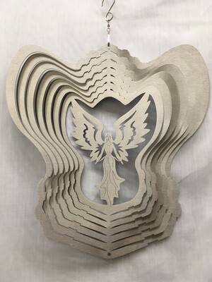 Angel Silver Large - Wind Spinner