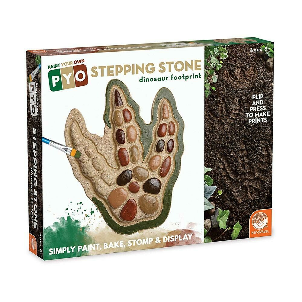 Paint Your Own Stepping Stones - Dinosaur Foot, Ages 8 and up