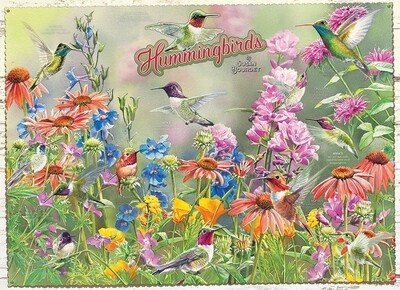 Hummingbirds - 1000 Piece Cobble Hill Puzzle