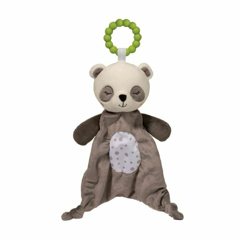 Panda - Teether Blanket - Lil' Sshlumpie - 13 inch - Douglas Baby