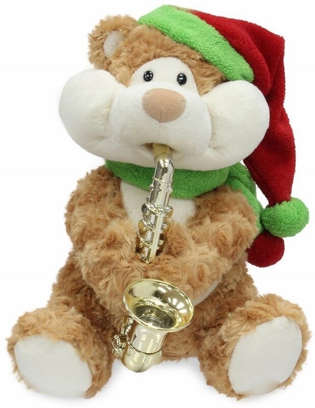Christmas Cheeks - plays the sax and sings - Have yourself a Merry Little Christmas