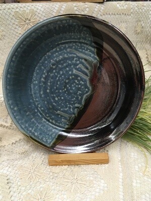 Pasta Bowl, Blue Ash - Parsons Dietrich Pottery - Canadian Handmade