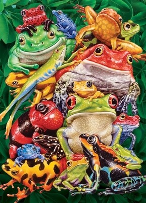 Frog Business - 1000 Piece Cobble Hill Puzzle