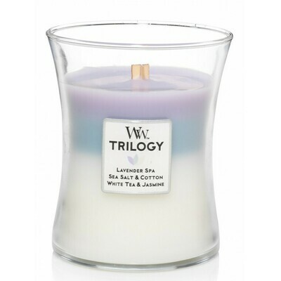 Calming Retreat - Medium Trilogy - WoodWick Candle