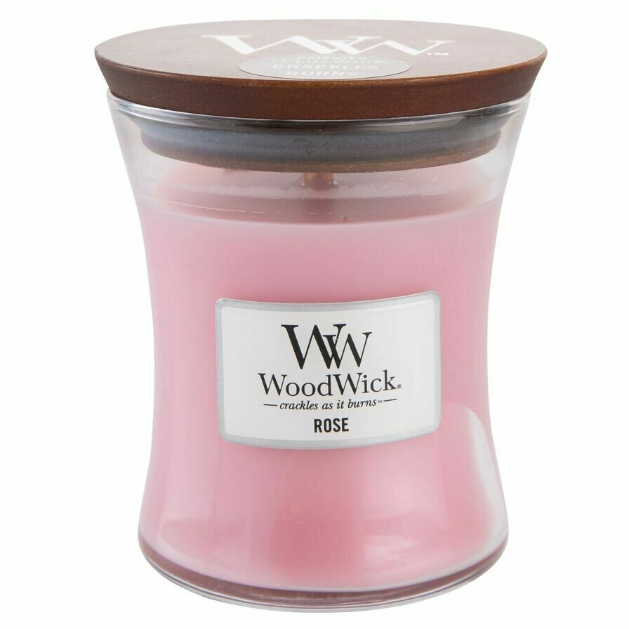 Rose - Medium - WoodWick Candle