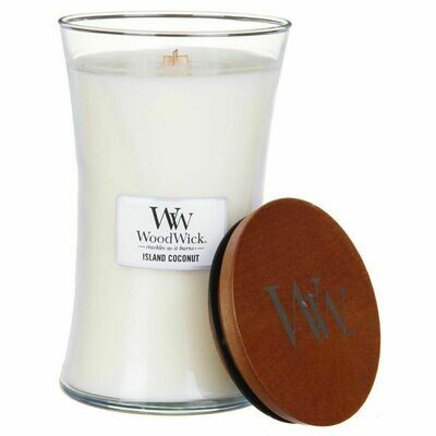 Island Coconut - Large - WoodWick Candle