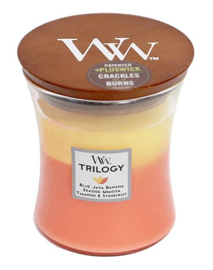Tropical Sunrise - Medium Trilogy - WoodWick Candle