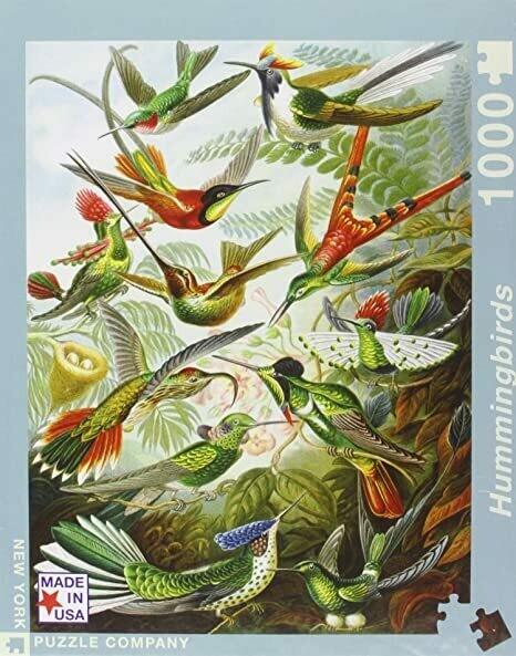 Hummingbirds - 1000 Piece - New York Puzzle Company