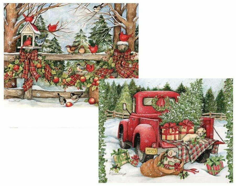 Lang Christmas Cards - Christmas Journey - 2 Designs - 18 per Box
