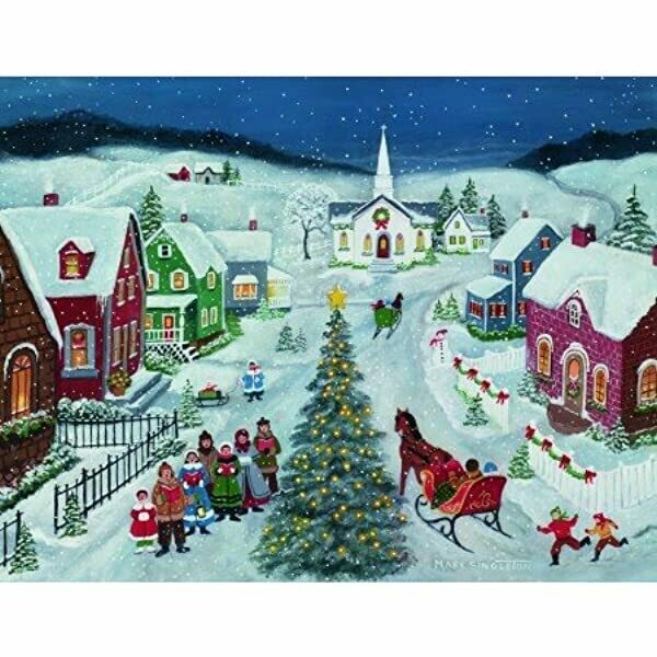 Lang Christmas Cards - Silent Night - 18 per Box