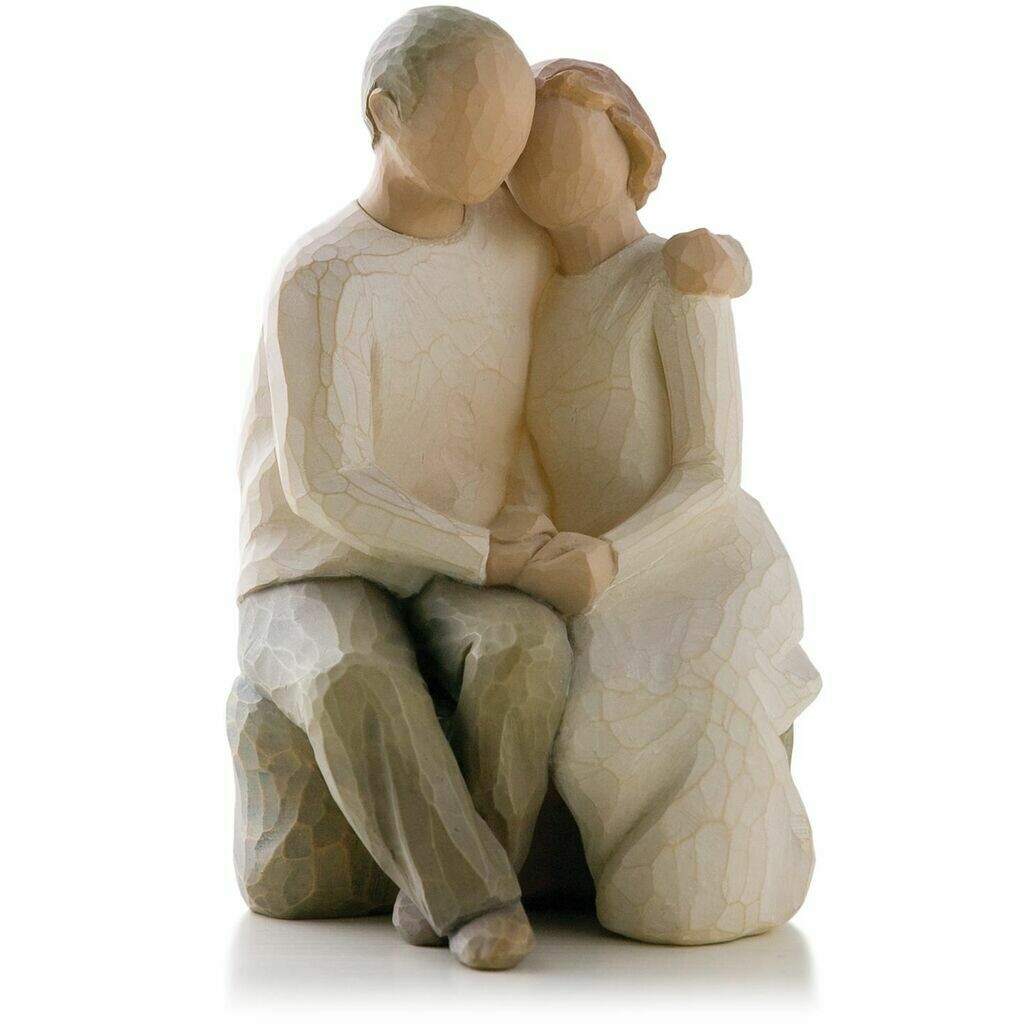 Willow Tree: Anniversary - Man and Woman Sitting