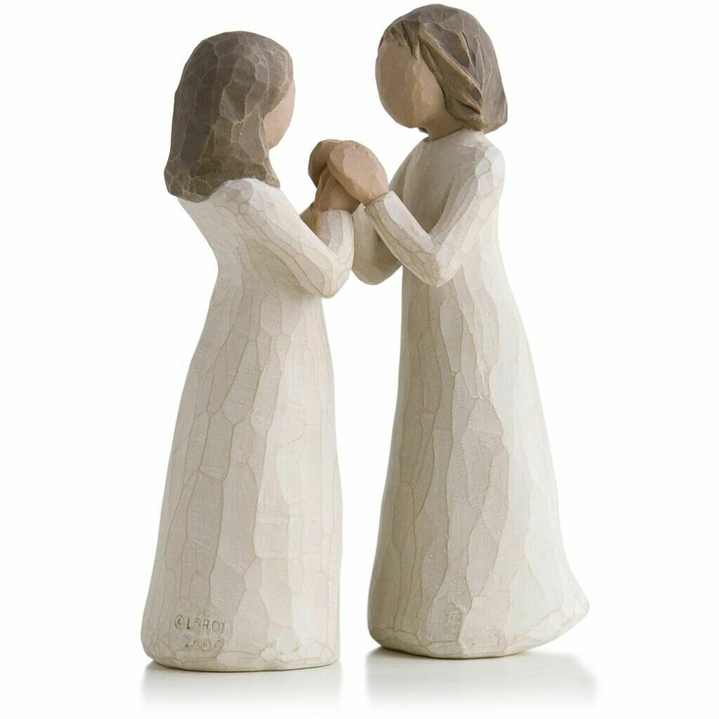 Willow Tree: Sisters by Heart - Girls can be Holding Hands - 2 Pieces