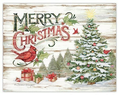Lang Christmas Cards Petite - Good Tidings - 12 per Box - 5" x 3.5"
