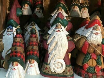 Cottage Carvings Christmas Decorations