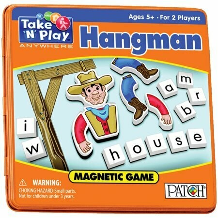 Hangman Game Tin - Magnetic Take and play