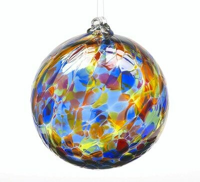 6" Calico Friendship Ball - Sunny Sky