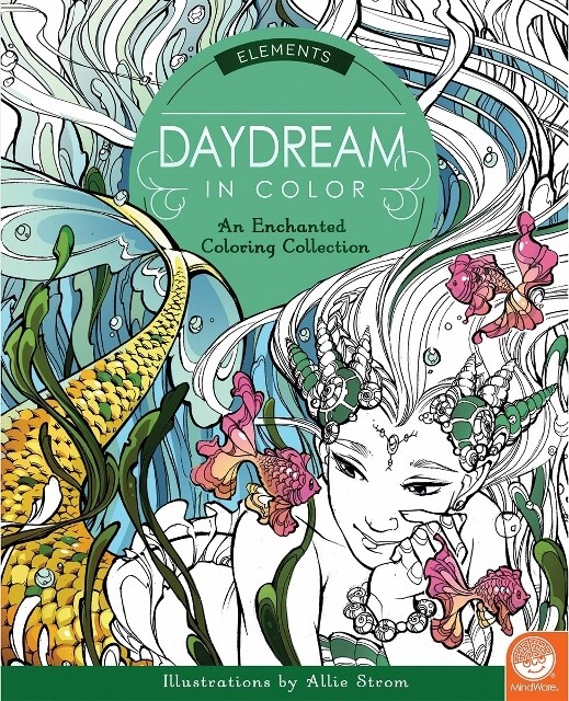 Daydream in Colour - Elements - Colouring Book