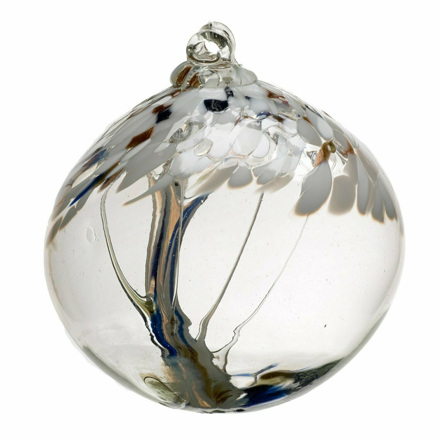 Tree of Enchantment 6" - Peace - Friendship Ball - Canadian Blown Glass