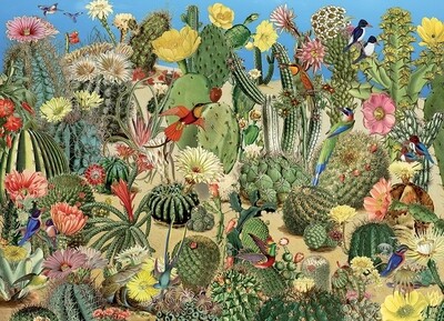 Cactus Garden - 1000 Piece Cobble Hill Puzzle