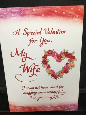 Valentine - A Special Valentine for you, My Wife - Blue Mountain Arts Cards
