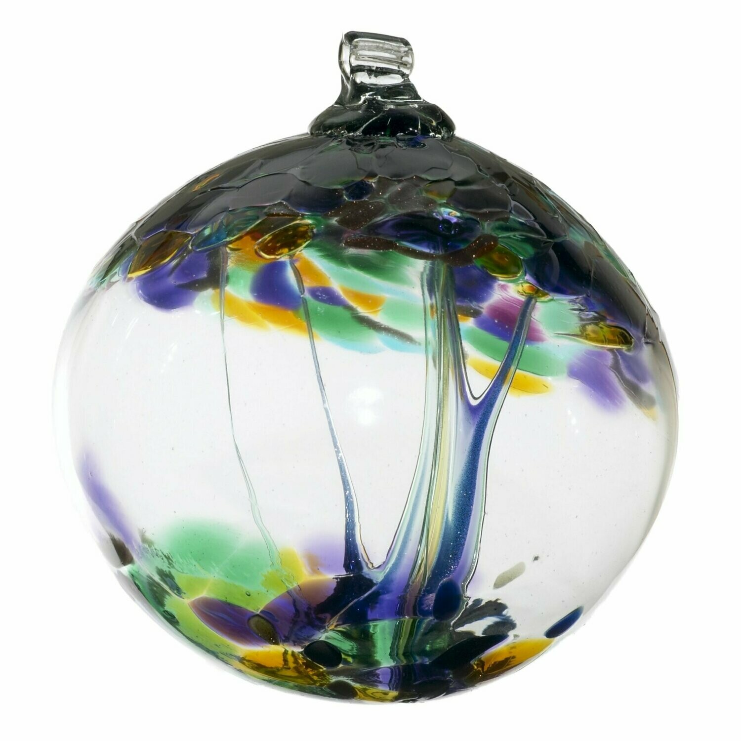 2" Tree of Enchantment Friendship Ball - Blessings - Canadian Blown Glass