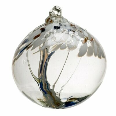 2" Tree of Enchantment Friendship Ball - Peace - Canadian Blown Glass
