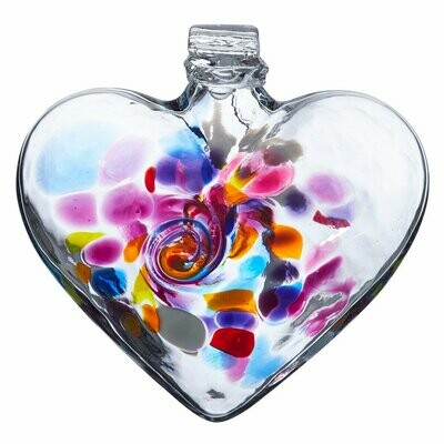 3" Heart of Wonder - Canadian Blown Glass