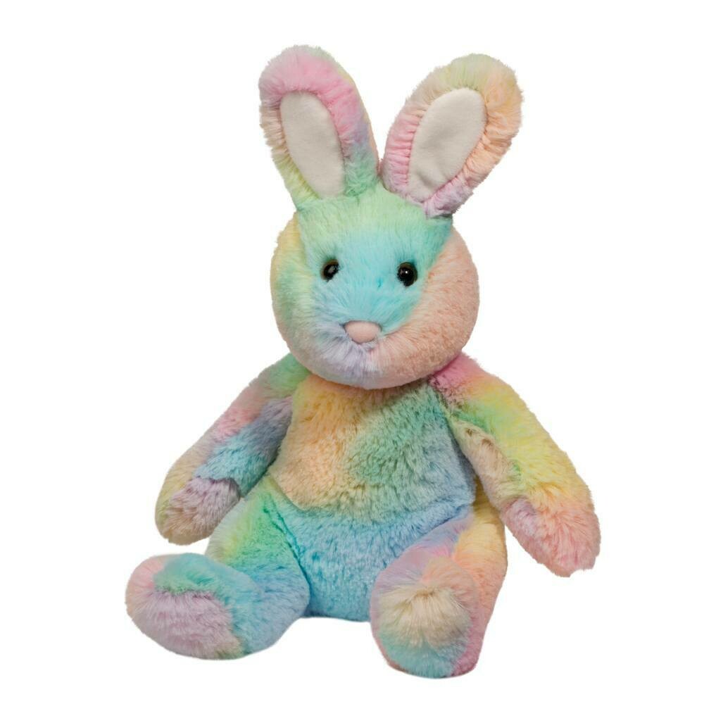 Rainbow Sherbet - Pastel Bunny - 10 inches - Douglas Plush