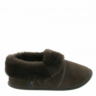 Mens Low-cut - 10.5/11.5 Brown / Brown Fur: Garneau Slippers