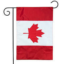 Canadian - Flag of Canada - Garden Flag - 12.5 " x 18"