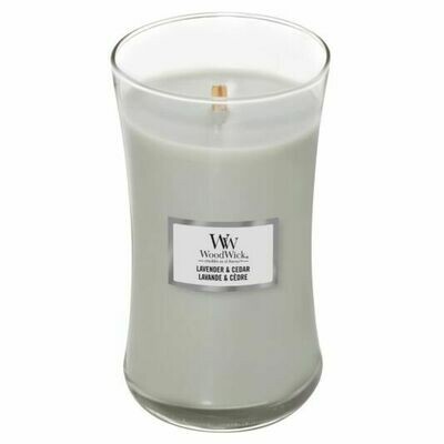 Lavender and Cedar - Large - WoodWick Candle