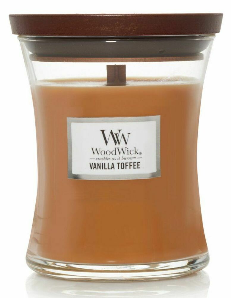 Vanilla Toffee - Medium - WoodWick Candle