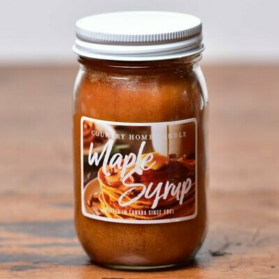 Maple Syrup - Small Jar - Country Home Candle