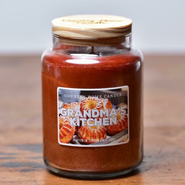 Grandma's Kitchen - Large Jar - Country Home Candle