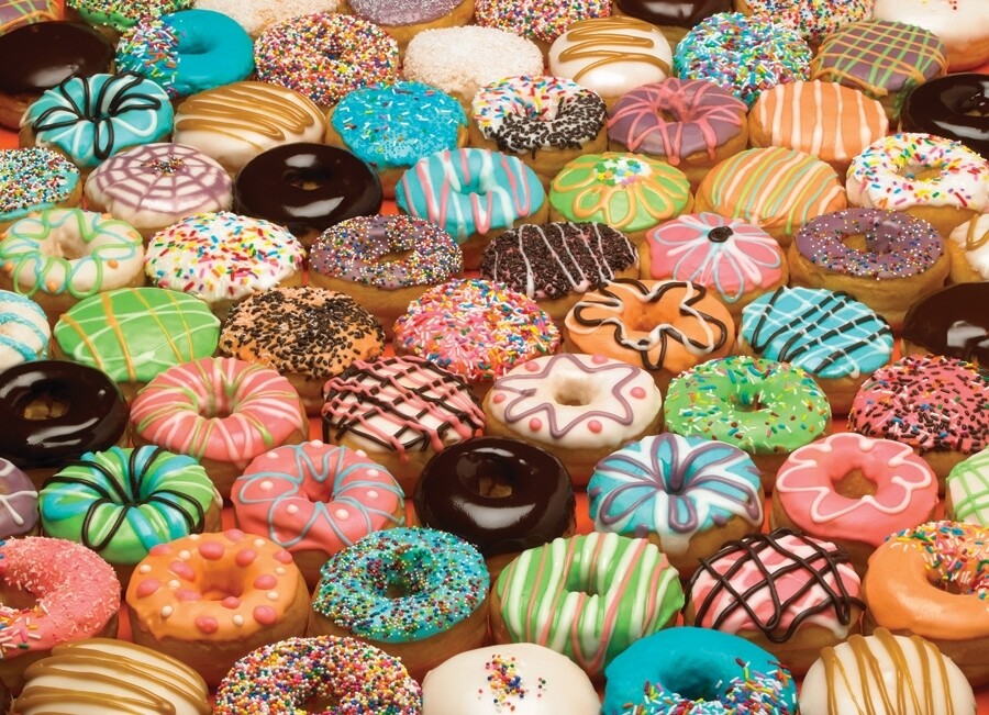 Doughnuts - 1000 Piece Cobble Hill Puzzle