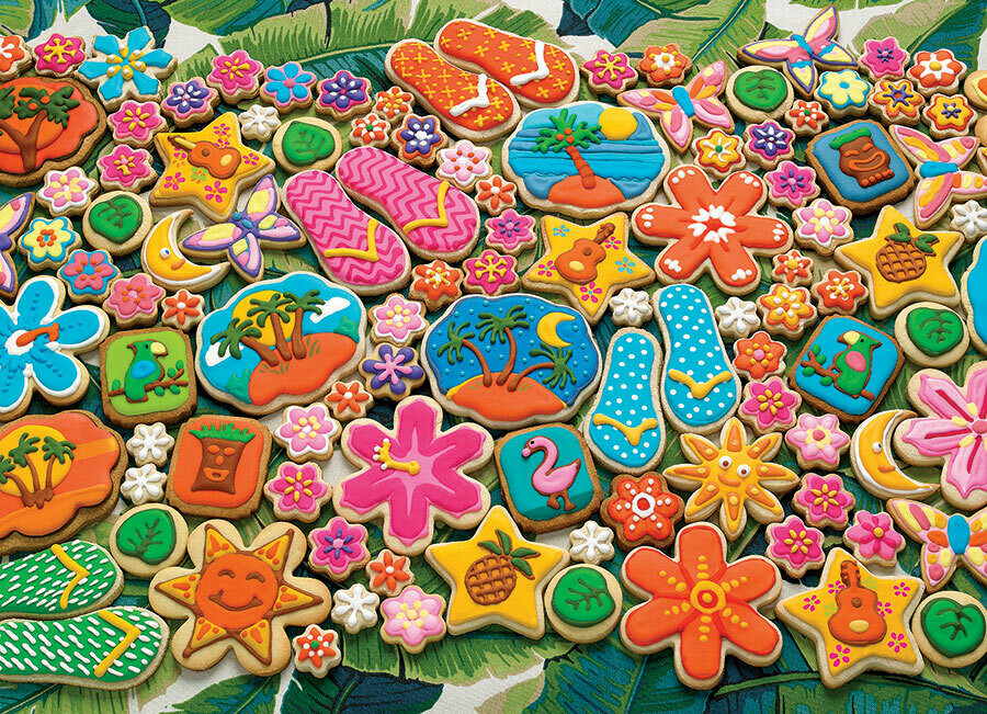 Tropical Cookies - 1000 Piece Cobble Hill Puzzle