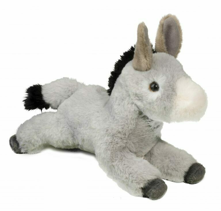 Skeffy - Soft Floppy Donkey - 10 inches - Douglas Plush
