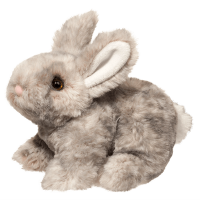 Tyler - Small Grey Bunny - 7 inches - Douglas Plush
