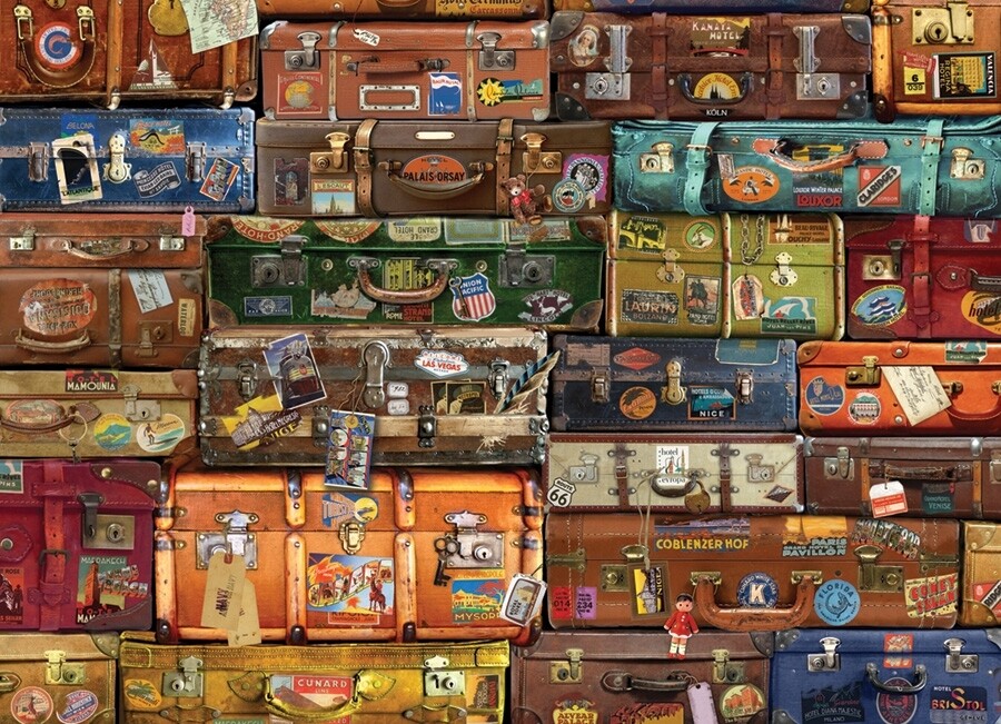 Luggage - 1000 Piece Cobble Hill Puzzle